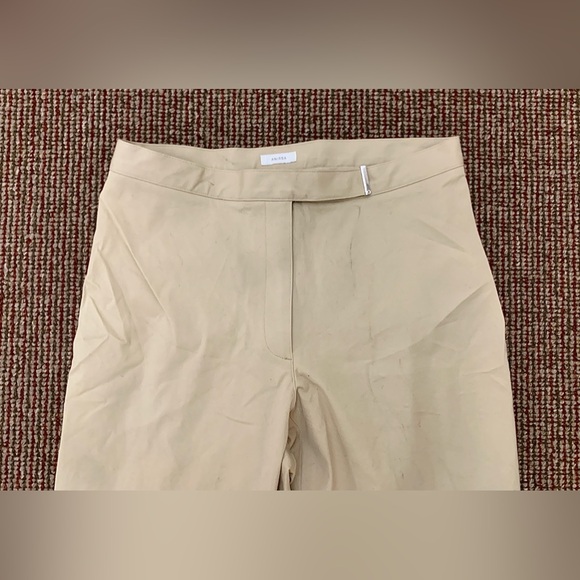 NWT Women's 12 Petite Liz Claiborne Anissa Cotton Blend Flat Front Pants - Picture 3 of 15